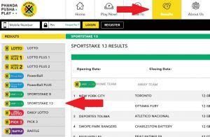 ithuba sportstake 13 fixture.